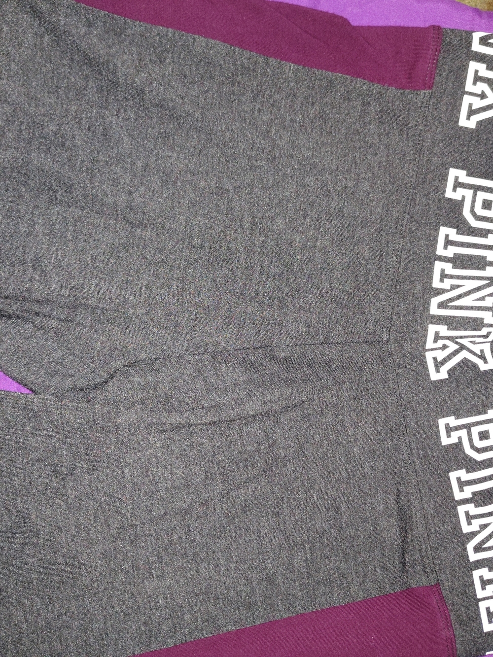 Victoria's Secret Gray and Plum Jeggings